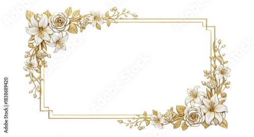 frame of golden wheat