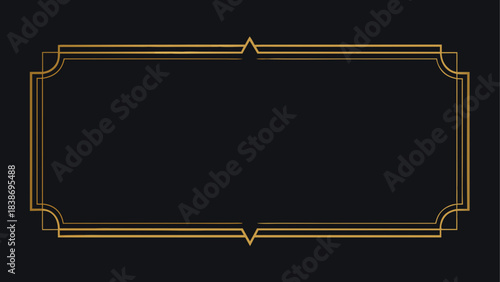 Elegant Crescent Moon Shadow on Wall – Minimalist Islamic Art Vector