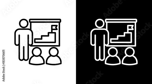 Mentorship Program With Icon Set Design