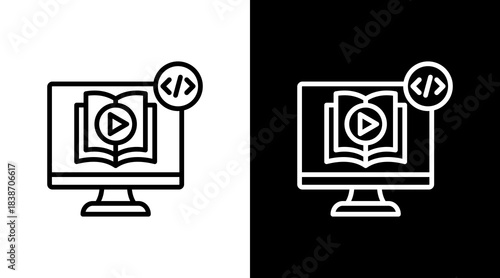 Product Tour With Icon Set Design