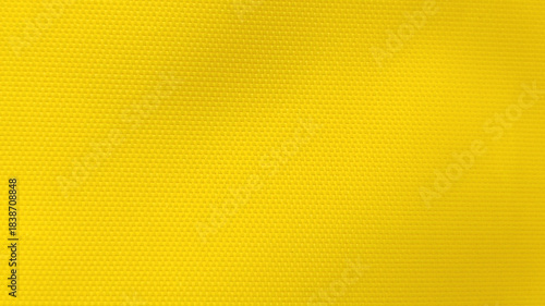 Vibrant Canary Yellow Woven Nylon Fabric Texture: Close-Up Abstract Background for High-Energy Summer, Safety, or Industrial Design