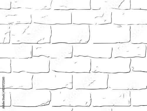 Textured Brickwork: A close-up view reveals a wall constructed with meticulously laid bricks, showcasing the rustic beauty of texture and form.