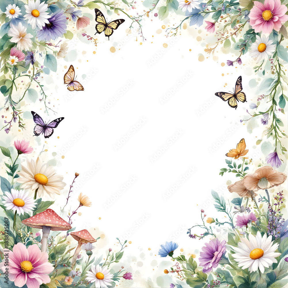 Obraz premium Fairy Forest Frame