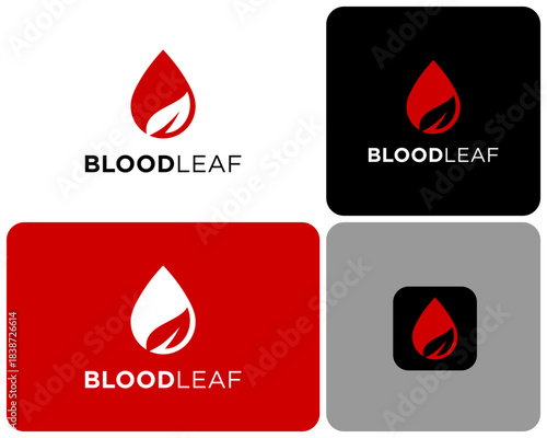 Blood Diabetes Diabetic Glucose Vitamin Supplement Nutrition Therapy Vector Logo Design Illustration
