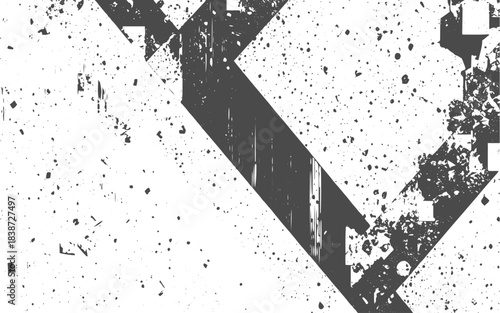 Abstract Grunge Dot and Paint Overlay, Rough Distressed Texture, Artistic Splatter Layer for Creative Projects, Posters, and Social Media Graphics