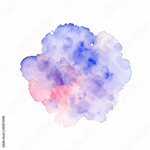 Gentle watercolor illumination spreading like ink through wet paper