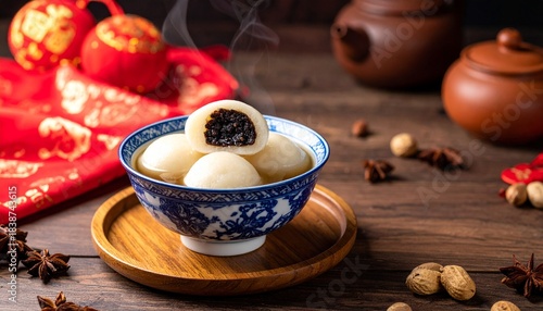 tang yuan, yuan xian,chinese new year food