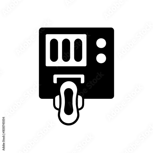 Feminine Product Vending Machine Icon