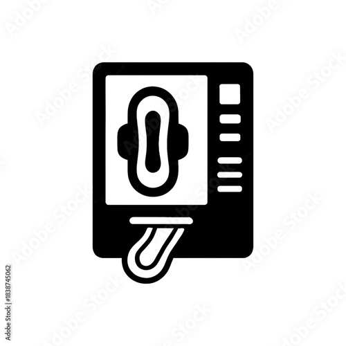 Sanitary Pad Vending Machine Icon