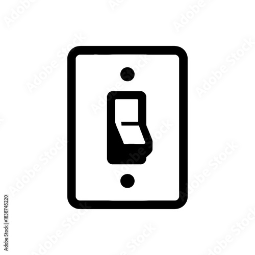 Wall Light Switch Plate Icon