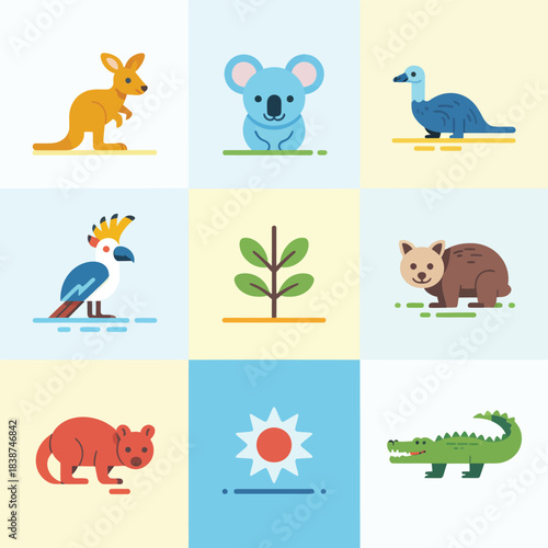 City transport icon set, bicycles buses trams taxis coffee, urban lifestyle celebration elements, clean flat vector illustration