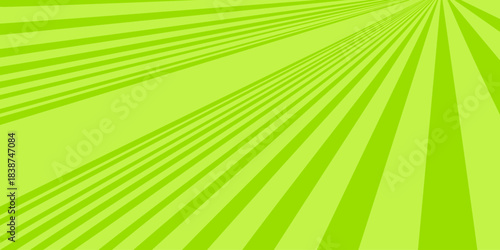 Abstract green background with hypnotic wavy lines pattern. Fresh and natural background. eps10