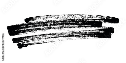 Brush paint stroke texture swatch Hand painted background Ink scribble dab clipart Paint smudge for tags and stamps design