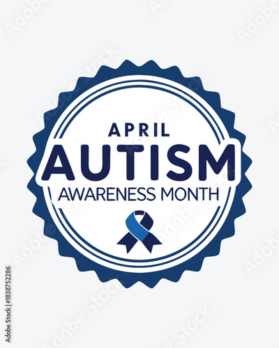 Autism Awareness Month Logo