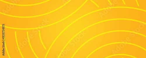 Pasta background, spaghetti abstract geometric pattern. Macaroni yellow poster. Wavy abstract pattern.