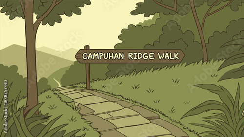 Discover the beautiful Campuhan Ridge Walk in Bali a serene nature escape path