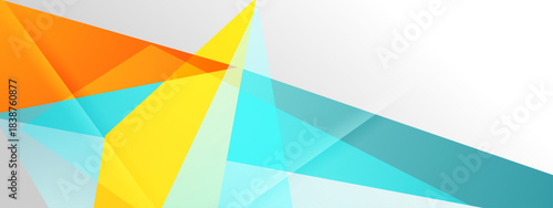 Abstract Geometric Background With Diagonal Panels For Modern Design Projects