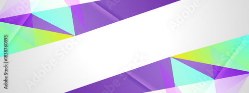 Abstract Geometric Background With Diagonal Panels For Modern Design Projects