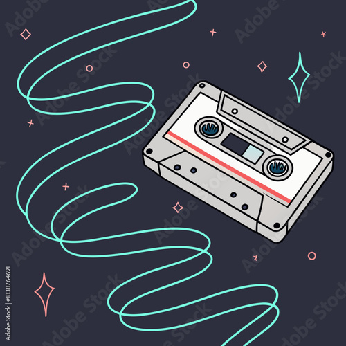 Hologram Cassette Tape