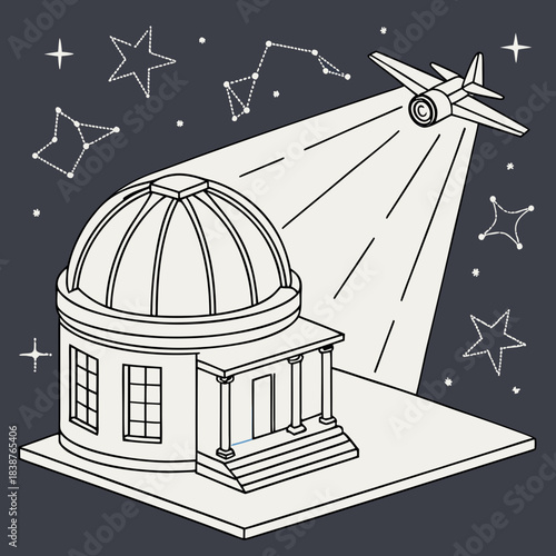 Retro-Future Observatory Drone