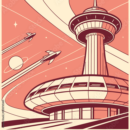 Vintage Space Patrol Dock 1