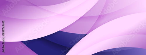 Abstract Stylish Gradient Curved Waves Background