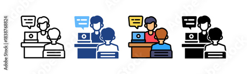 Consulting multiple icon