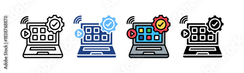 Application multiple icon