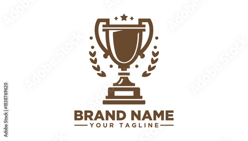 Versatile Trophy Icon Celebrating Achievements with Thanks Giving Spirit, Ideal for Animated Text Displays in Digital Branding and Recognition Programs