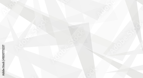 geometric abstract graphic design banner pattern simple minimal. Abstract white and grey on light silver background modern design.