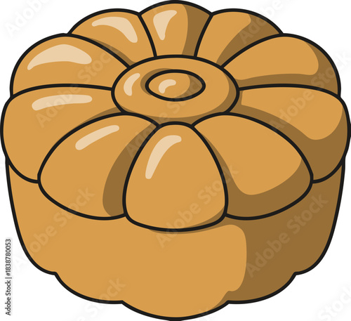 vector illustration of bread