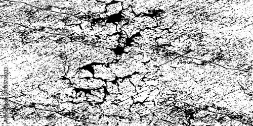 Scratched Grunge Urban Background Texture Vector. Dust Overlay Distress Grainy Grungy Effect. Distressed Backdrop Vector Illustration. Isolated Black on White Background. eps 10