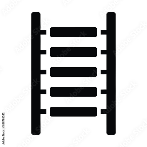 Ladder agility trainer for sports practice