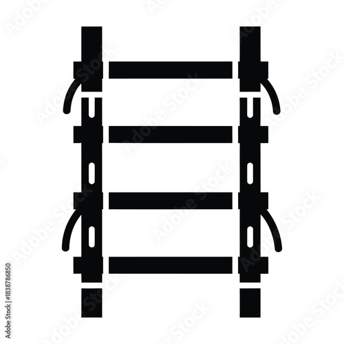 Wall bars for gymnastics and physical therapy exercises