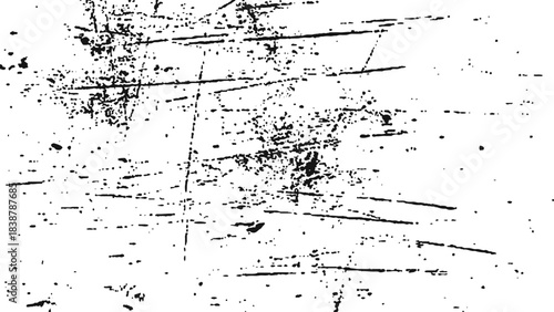 White background distressed texture with random dark grey diagonal and vertical scratches and speckles