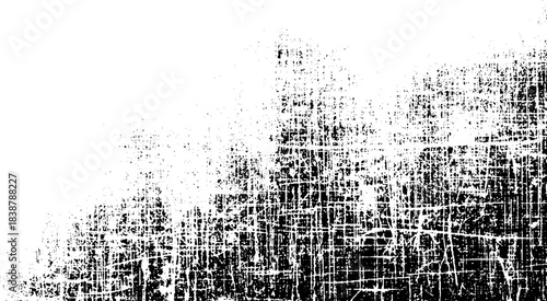 Vintage grunge distressed texture with dotted pattern and worn surface ideal for old newspaper style backgrounds