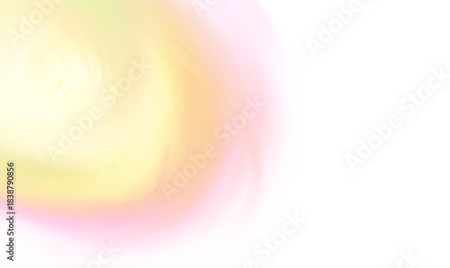 Fotografie Soft pastel gradient with subtle pixelation effect