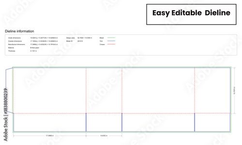 half slotted container dieline template dieline template box dieline die lines packaging custom dieline  box cardboard box dieline pizza box dieline printable product packaging layout,
