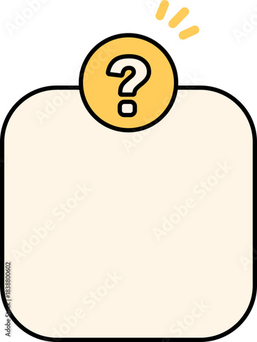 Question Mark Text Box