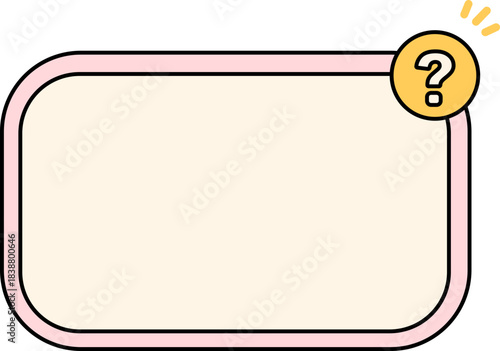 Question Mark Text Box