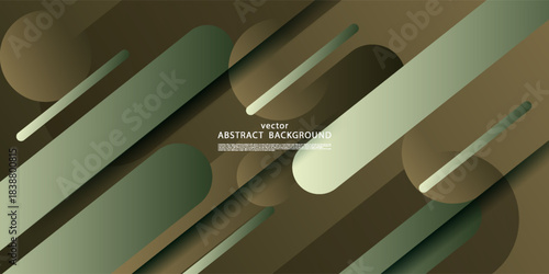 Abstract dark illustration background with a simple dark green rectangular pattern that looks 3D. Dynamic and luxurious design. Vector Eps10