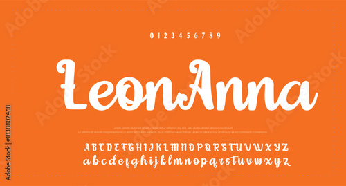 Signature script lettering font 