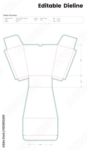trapezoid tuck top box dieline template dieline template box dieline die lines packaging custom dieline  box cardboard box dieline pizza box dieline printable product packaging layout,

