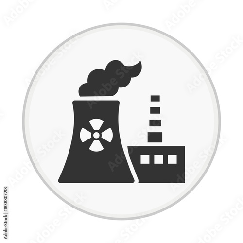 Factory Building Industry Icon