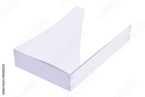 コピー用紙　束　白