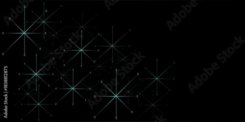 Colorful molecules background. Molecule or atom, neurons.polygonal shapes, connecting dots and lines. Connection structure. Big data visualization.