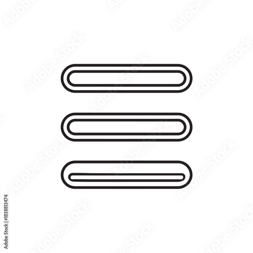 Exercise Bands line art resistance training at home
