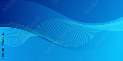 blue curve wave abstract background. curve background for wallpaper, paint splatter template, dirt banner, watercolor design, dirty texture. Trendy brush background, eps 10