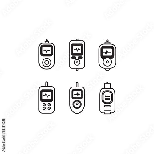 Fetal Doppler line art Gentle Sound Of Baby Heartbeat