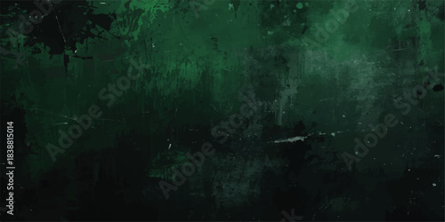 Abstract grunge wall background featuring a blue underwater texture with vintage paint patterns and ethereal ocean light.